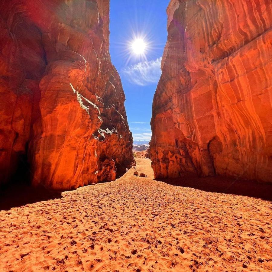 Bed and Breakfast Wadi Rum Galaxy Camp Exterior foto