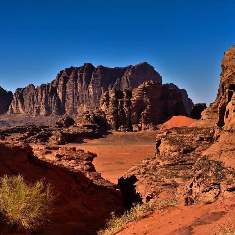 Bed and Breakfast Wadi Rum Galaxy Camp Exterior foto