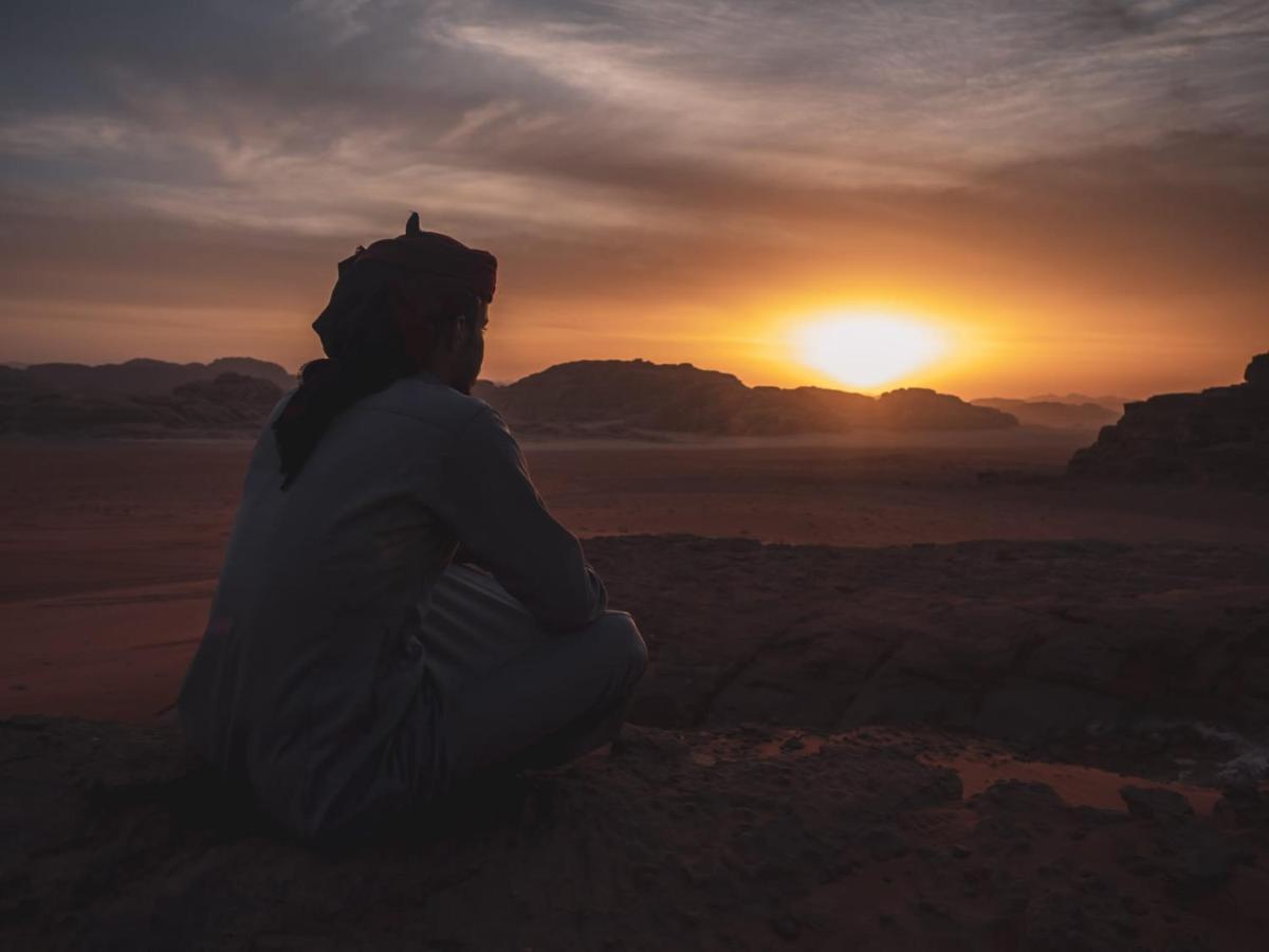 Bed and Breakfast Wadi Rum Galaxy Camp Exterior foto