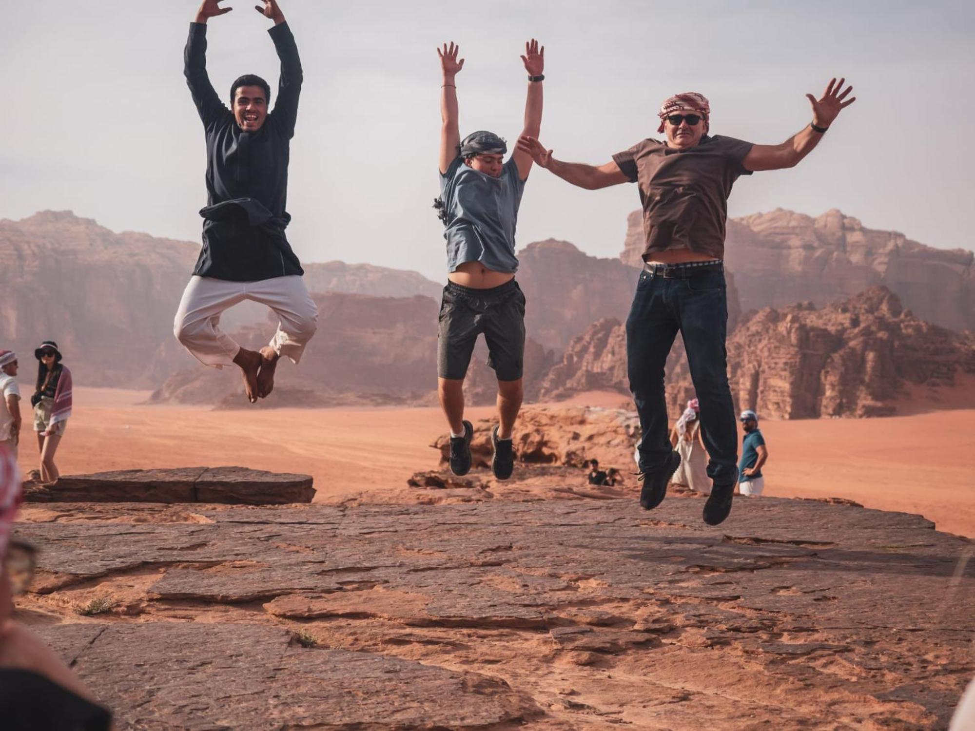 Bed and Breakfast Wadi Rum Galaxy Camp Exterior foto