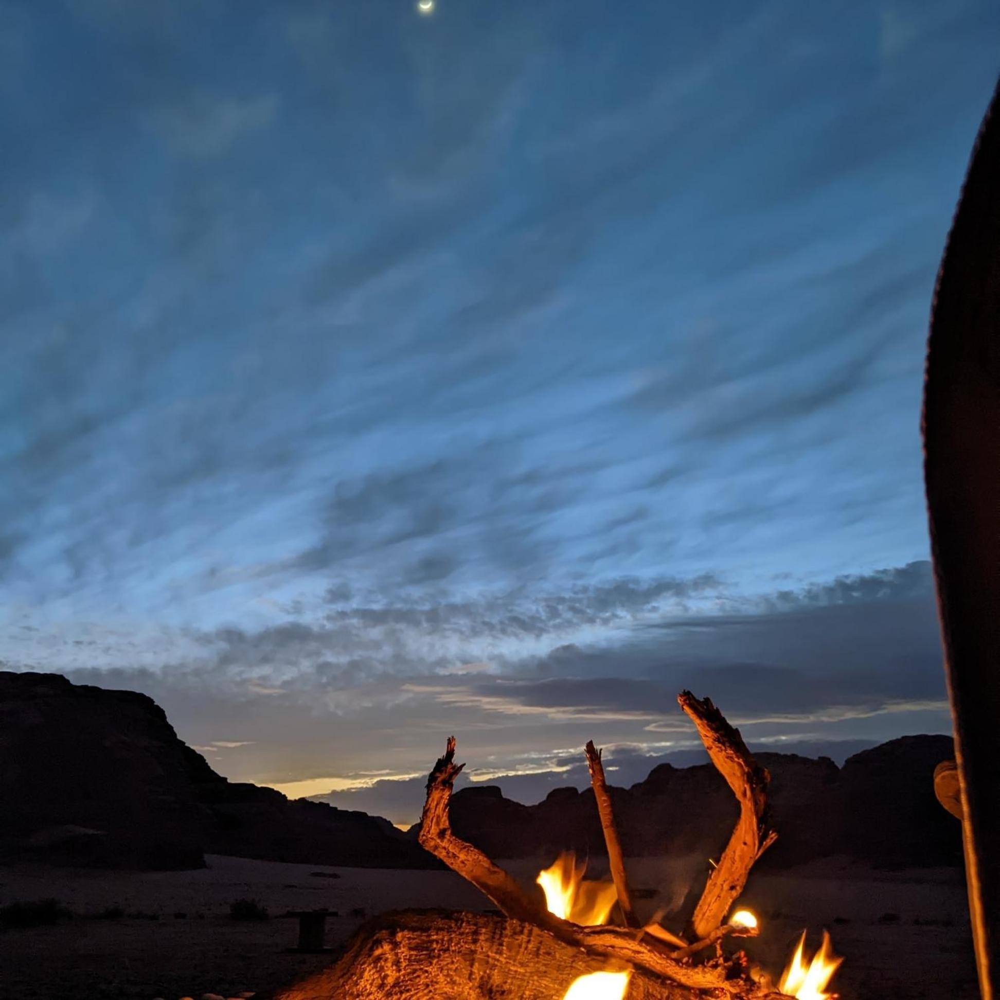 Bed and Breakfast Wadi Rum Galaxy Camp Exterior foto